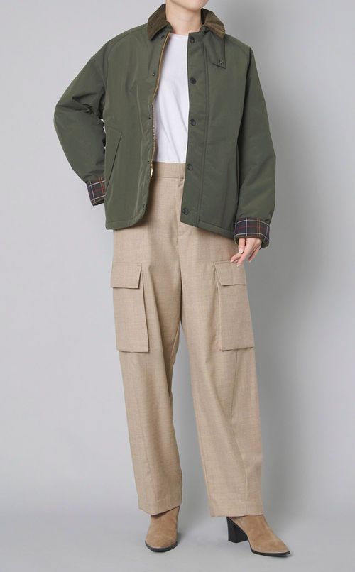 ウーステッドカービーカーゴパンツ