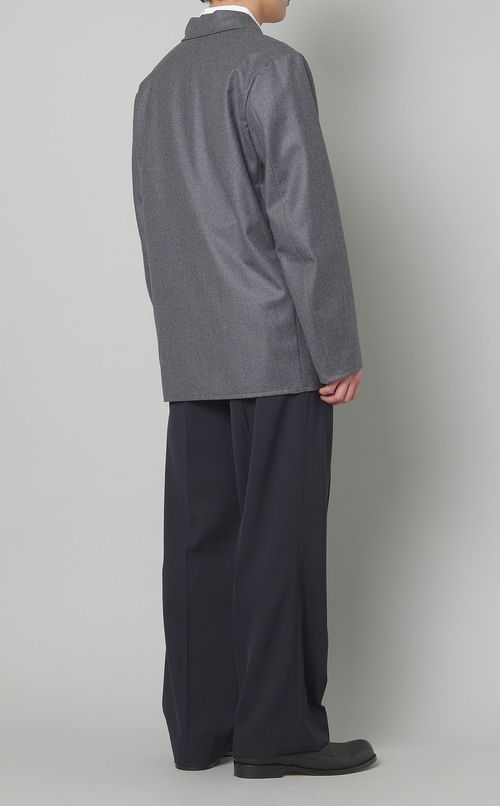 フランネルダブルブレストジャケット