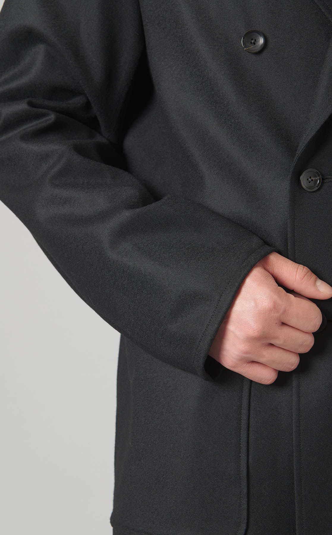 marka｜フランネルダブルブレストジャケット