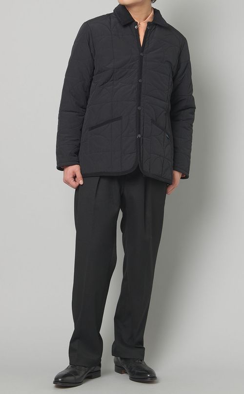 デンハムナイロンキルトジャケット