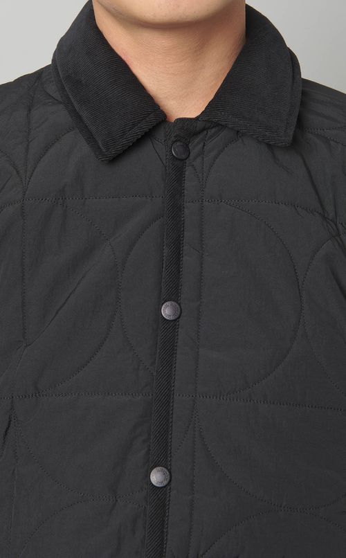 デンハムナイロンキルトジャケット