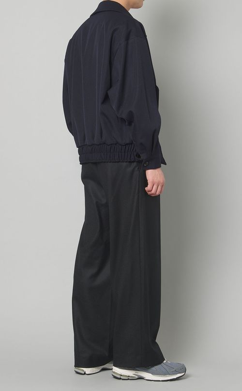 カルゼジップアップボンバージャケット