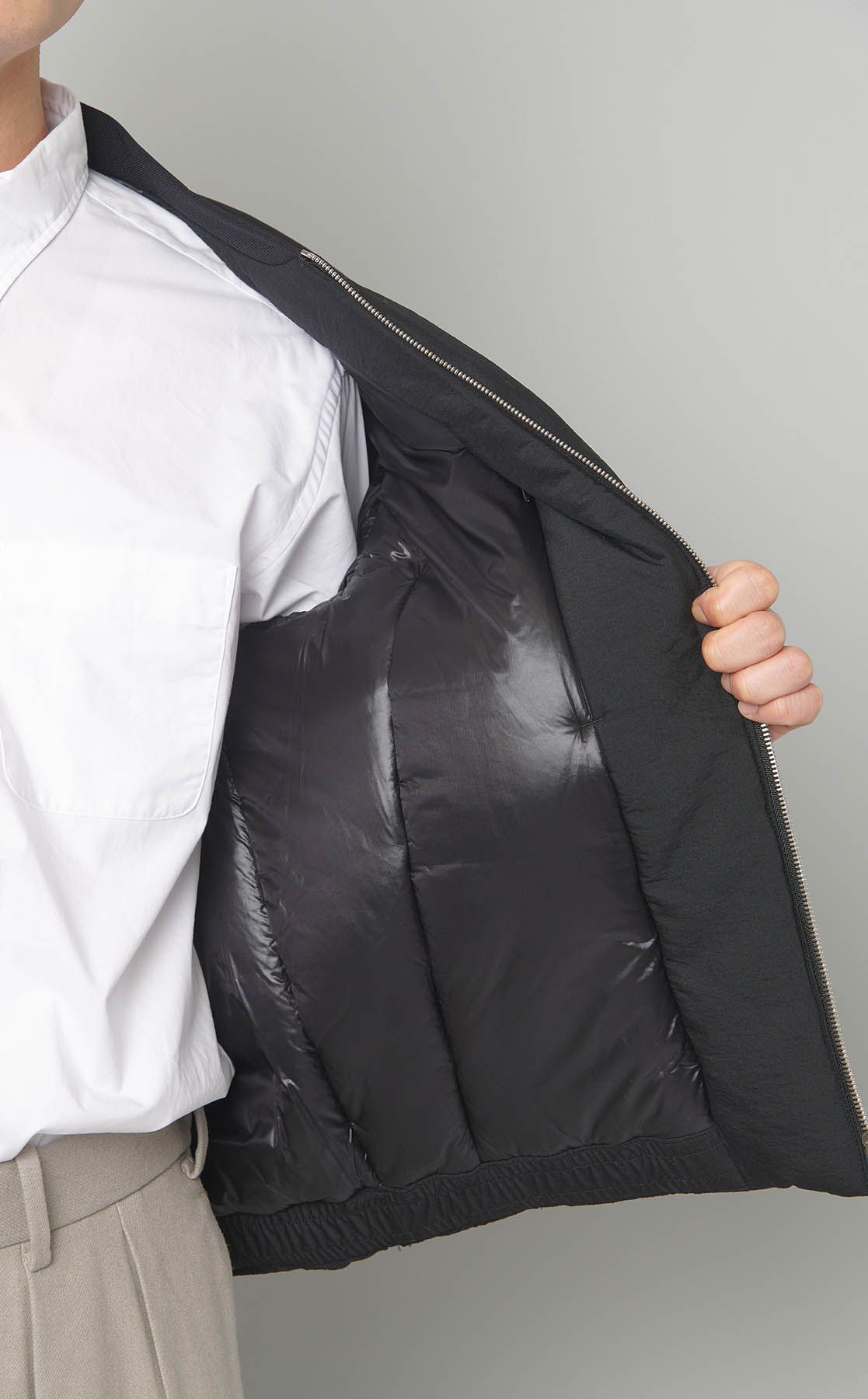 ATTACHMENT｜ボイルパディングボンバージャケット