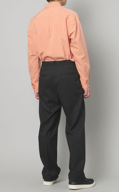 テンセルパウダリーボタンダウンシャツ