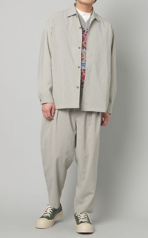 ワイドテーパードアンクルパンツ