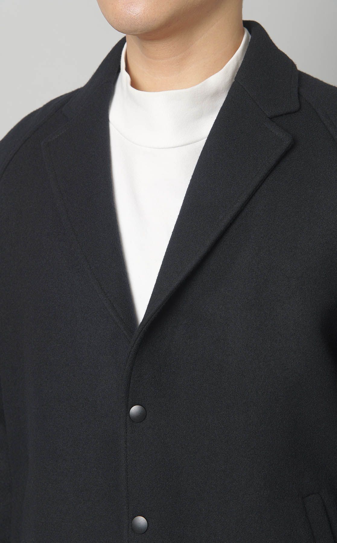 SCYE｜ウールメルトンスナップジャケット