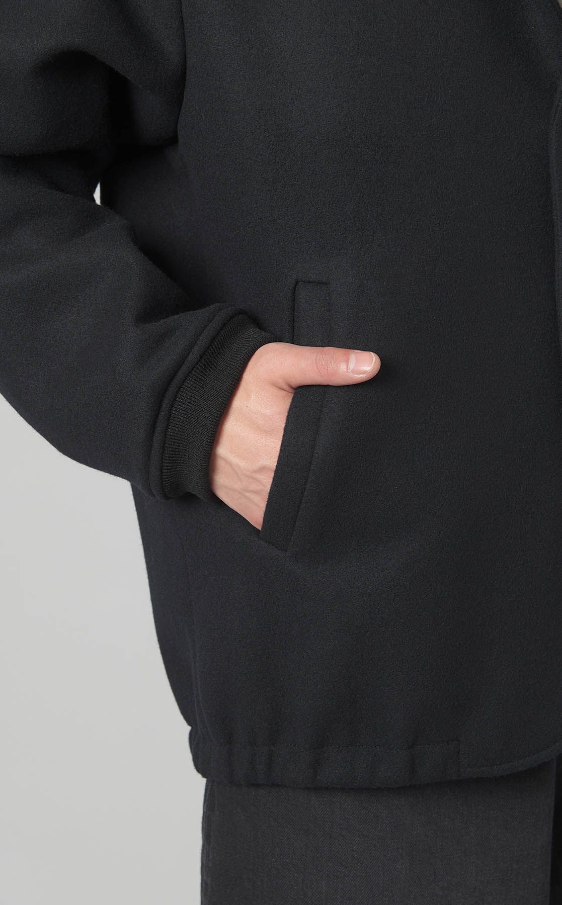 SCYE｜ウールメルトンスナップジャケット