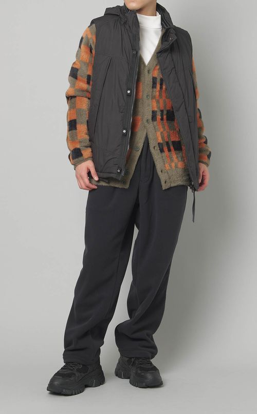 チェッカーボードカーディガン