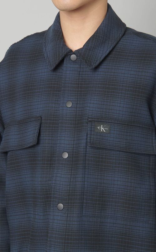 オーバーサイズチェックシャツ