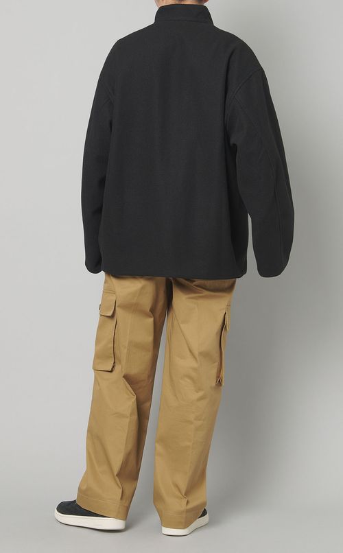 リバーシブルスタンドブルゾン