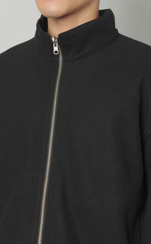 リバーシブルスタンドブルゾン