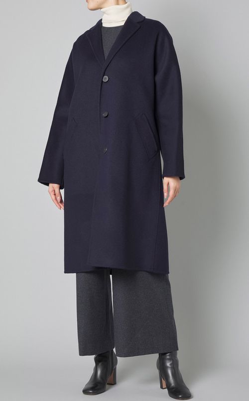 ダブルフェイスチェスターコート