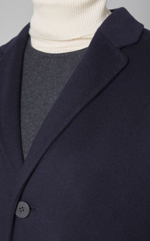 ダブルフェイスチェスターコート