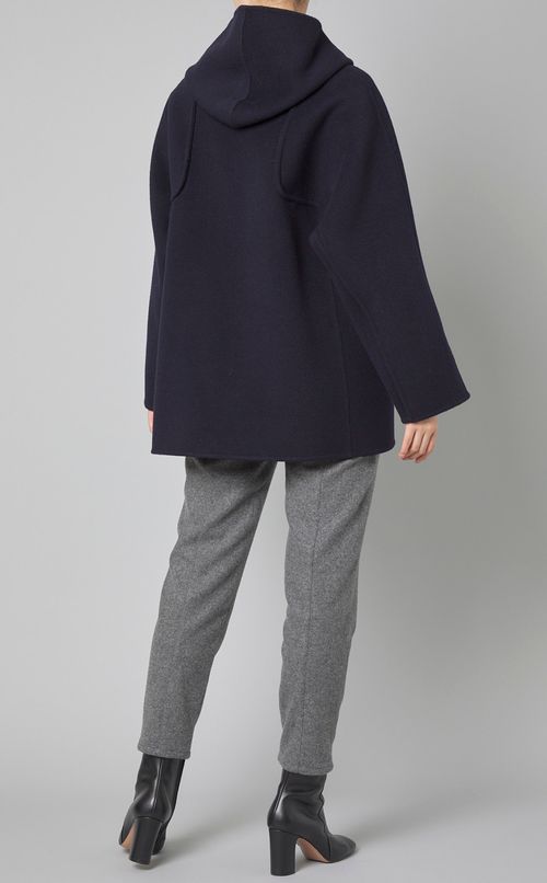 ダブルフェイスフーディコート