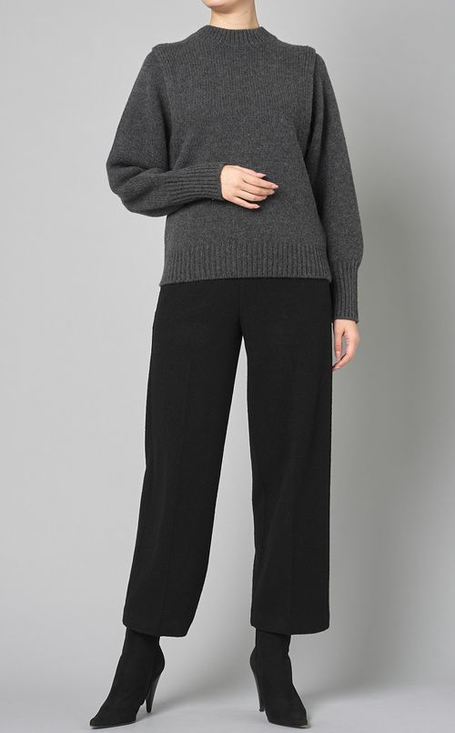 ブークレーイージーストレートパンツ