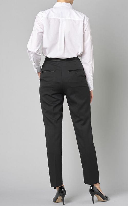 【ブラックフォーマル】インサイドベンツパンツ
