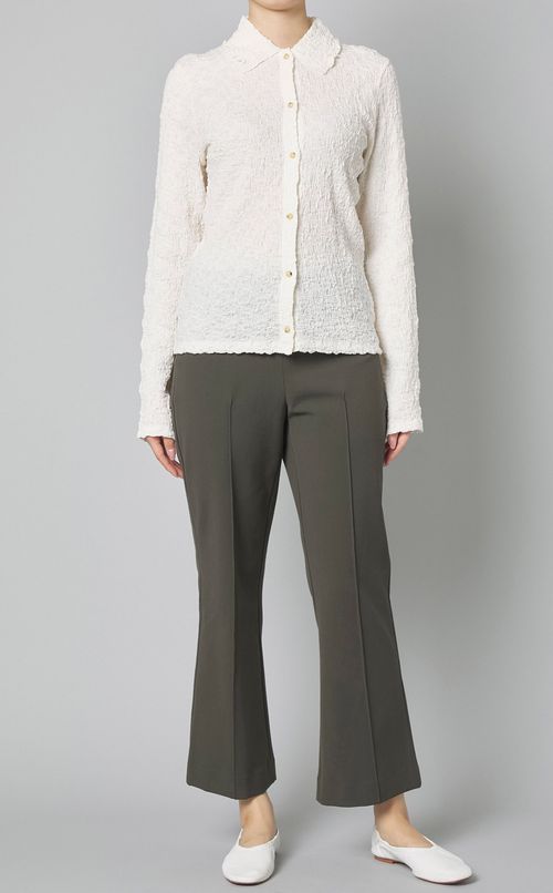 ス卜レッチミッドライズパンツ