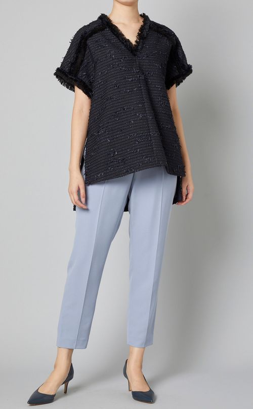 ファンシーツイードブラウス