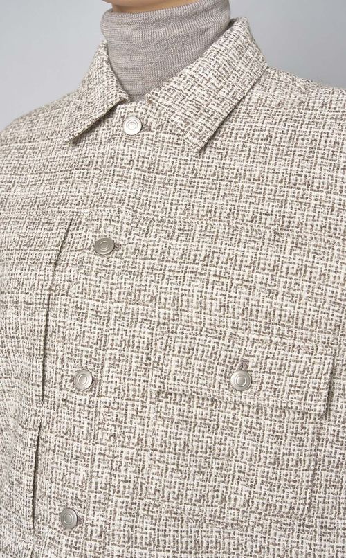 ツイードツータックブルゾン