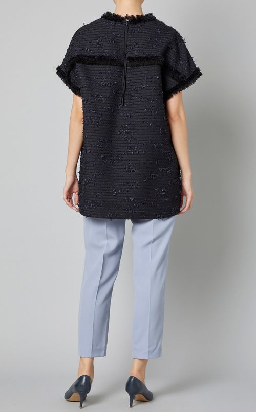 ファンシーツイードブラウス