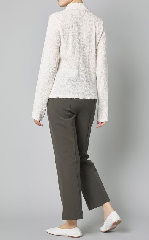 ロングスリーブポロカーディガン