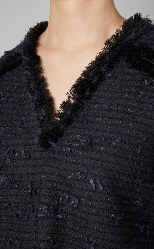 ファンシーツイードブラウス