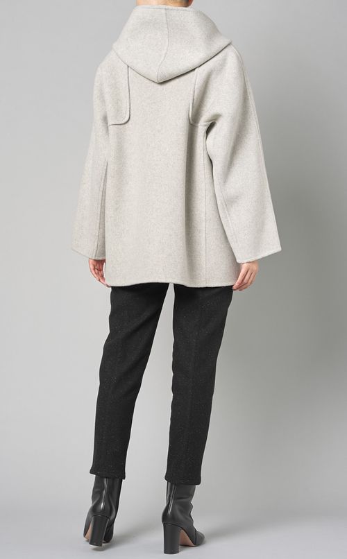 ダブルフェイスフーディコート