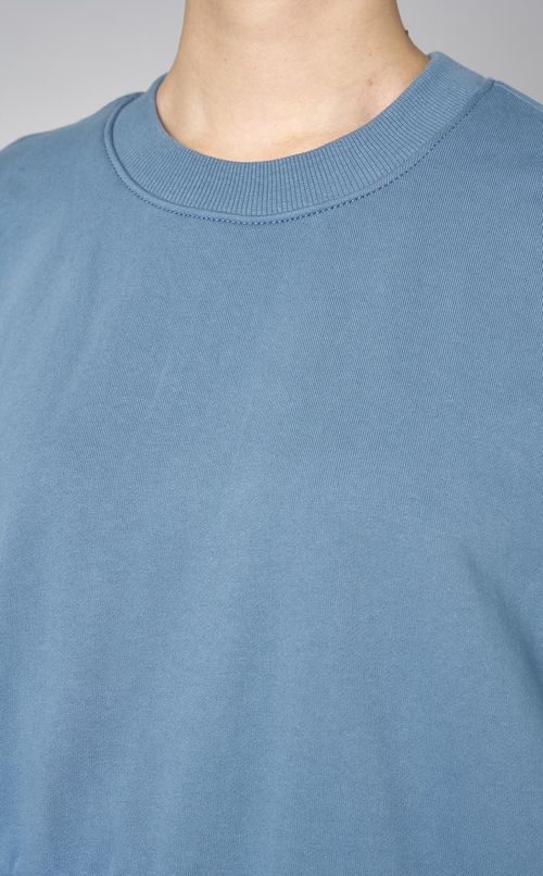 ドロップショルダーコンボワンピース