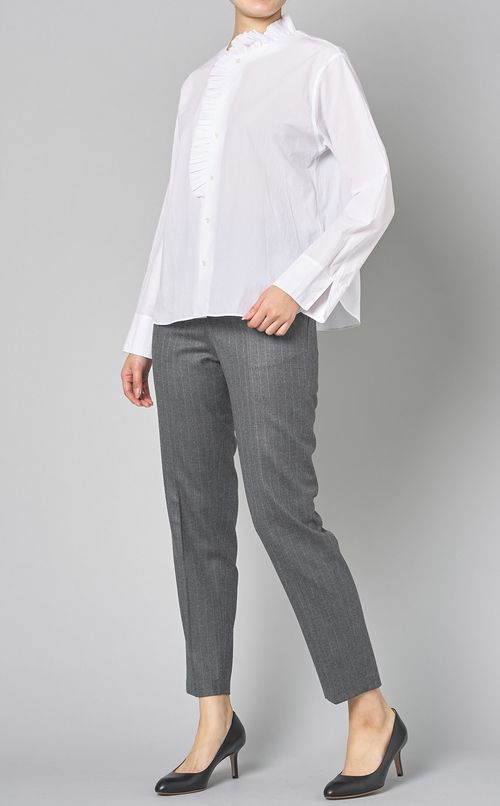 フラノイージーテーパードパンツ