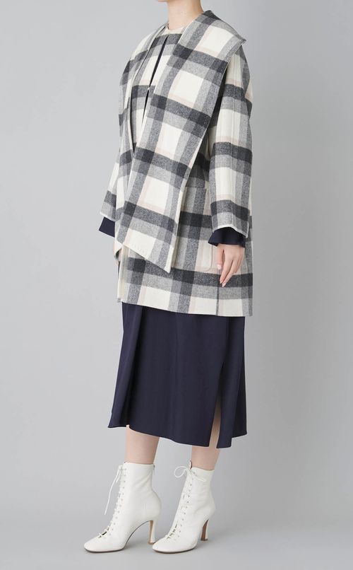 比翼ドレープワンピース