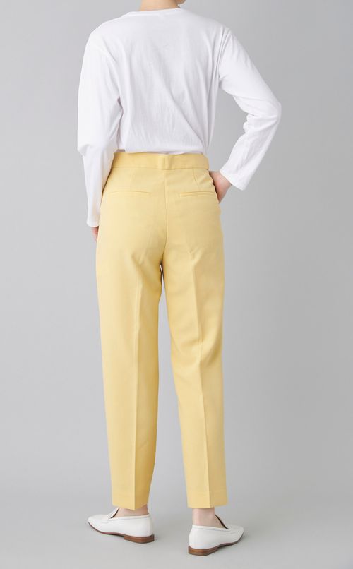 センタープレススリムスラックス