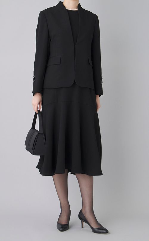 【ブラックフォーマル】別注カーブラインジャケット