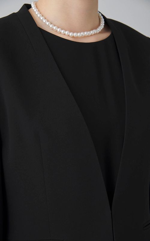 【ブラックフォーマル】ジャケットブラウスパンツセット