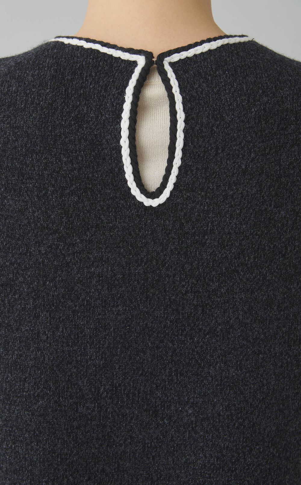 ウールニットミニワンピース