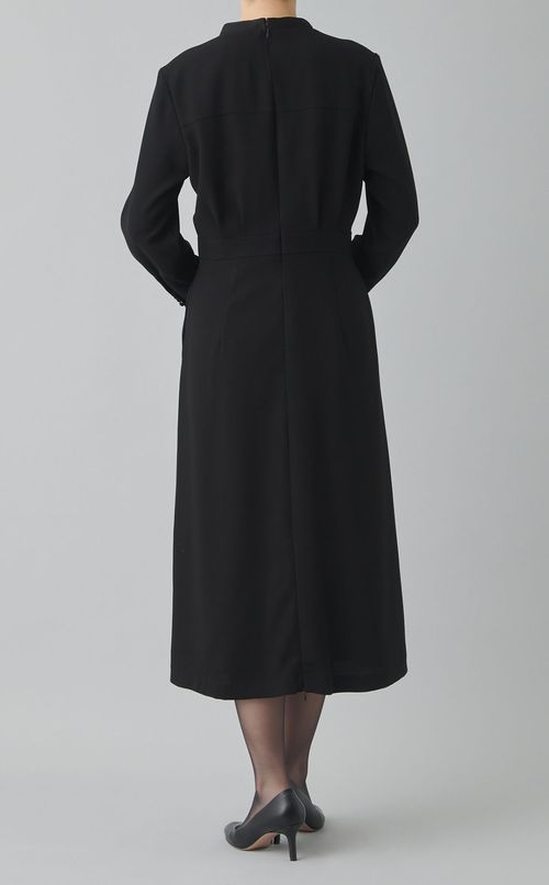 【ブラックフォーマル】別注ブラウスドッキングワンピース