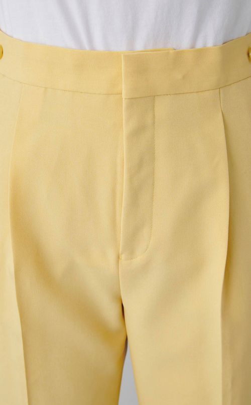 センタープレススリムスラックス