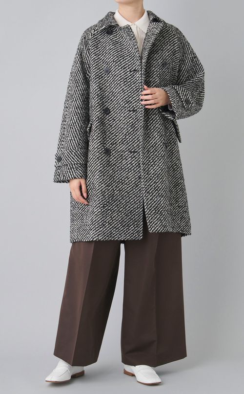 ハイウェストシャンタンワイドパンツ