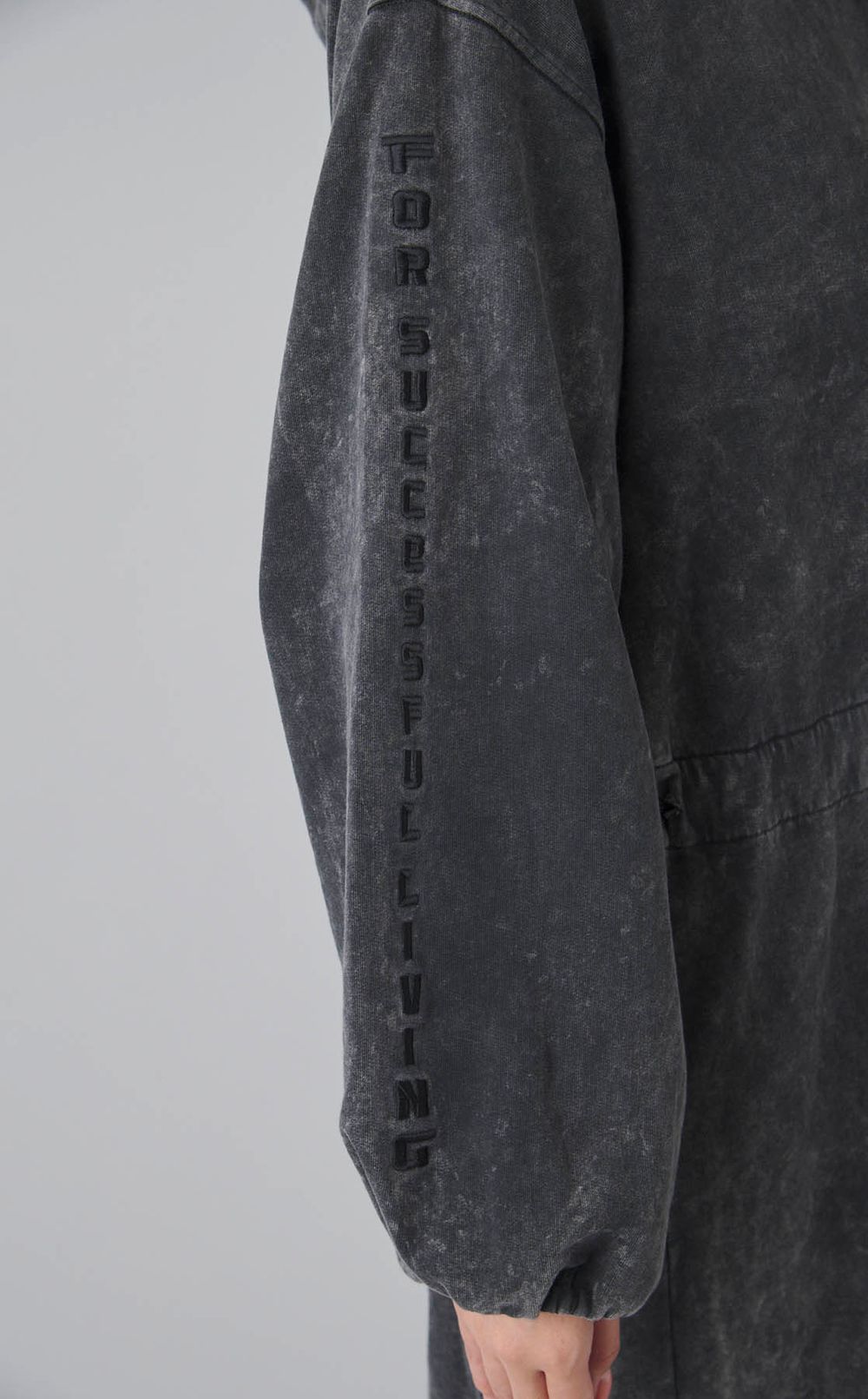 グラデーションスウェットワンピース