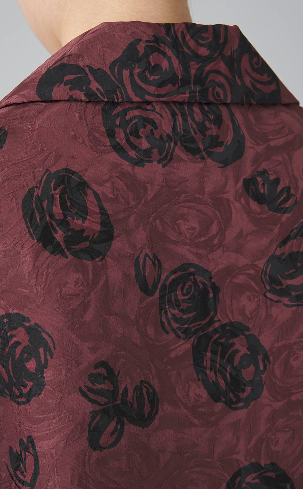 ローズジャガードショートジャケット