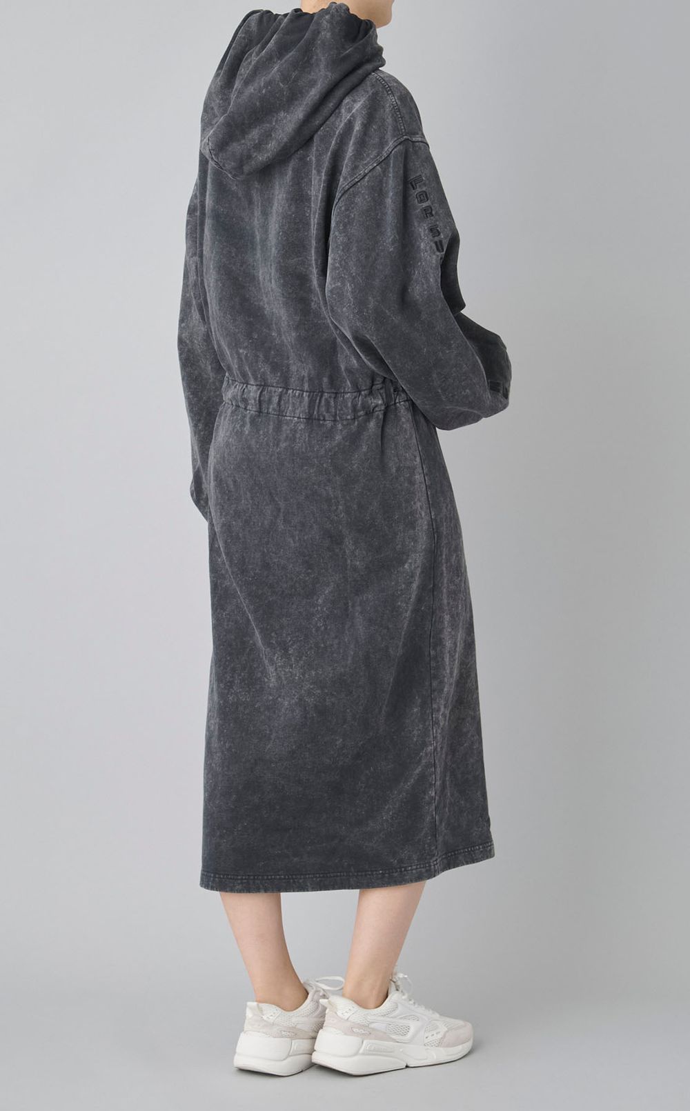 グラデーションスウェットワンピース