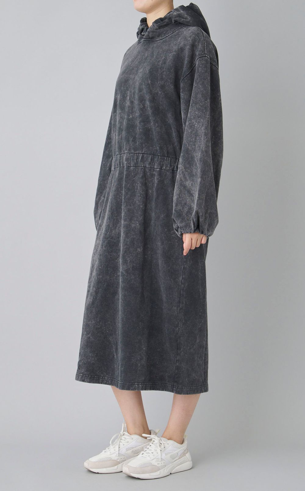 グラデーションスウェットワンピース