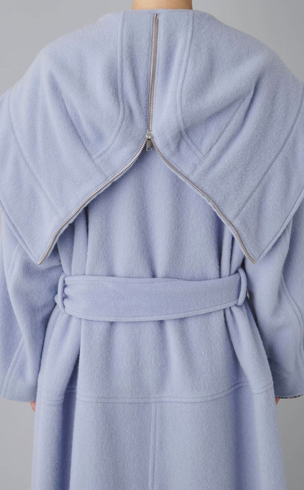 フーディーロングコート