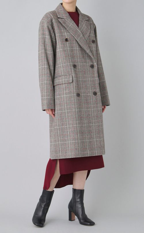 ベリー刺繍シアースリーブドレス