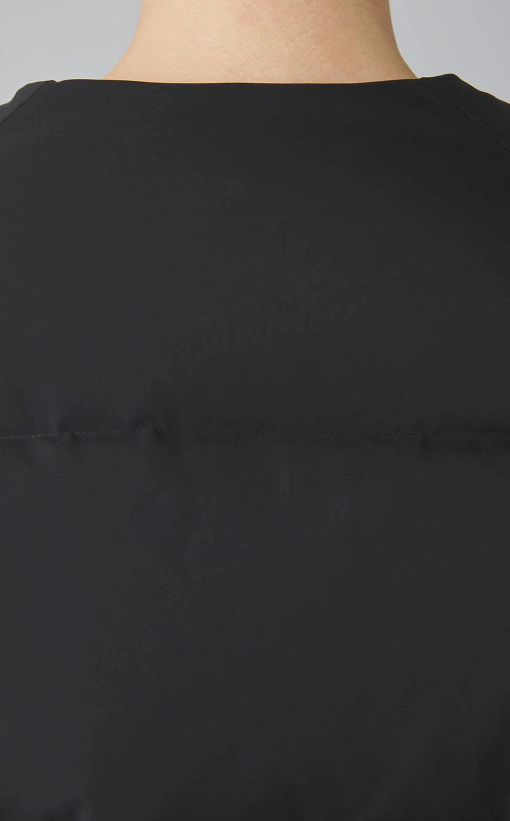 ノーカラー中綿ブルゾン