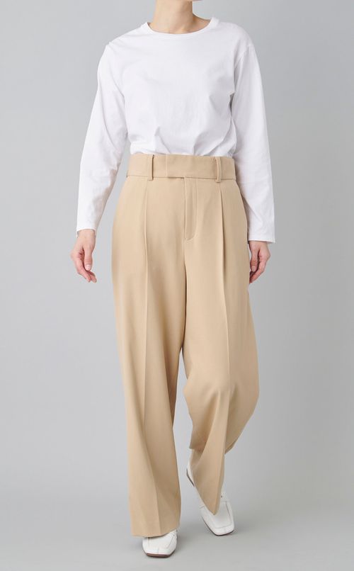 ワイドストレートスラックス