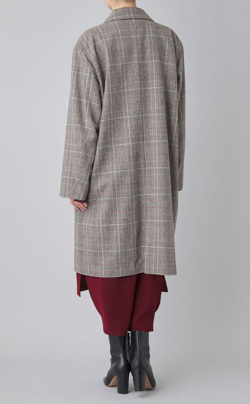 オーバーサイズジャケットコート