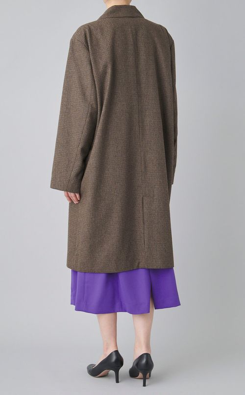 オーバーサイズジャケットコート