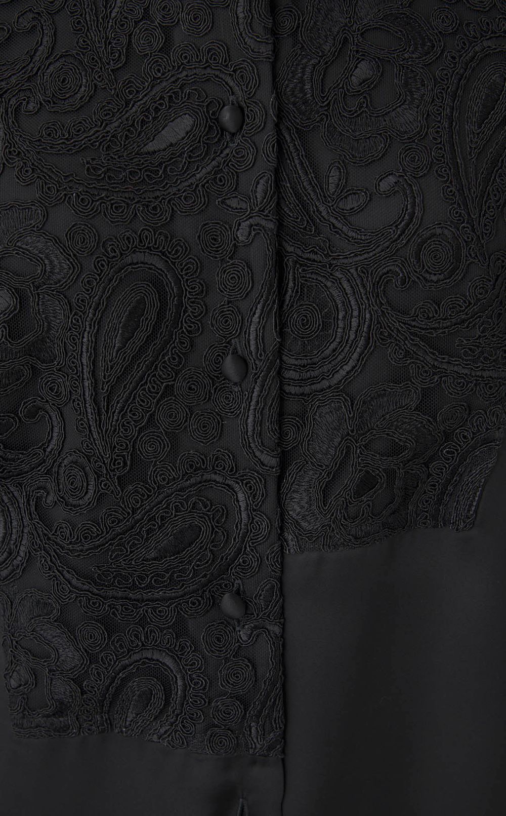 【ブラックフォーマル】レースシャツ