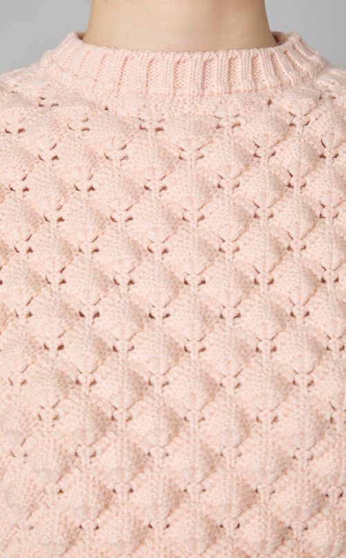 コットンシャークスキンニットプルオーバー