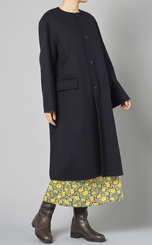 フラワープリントタイトスカート